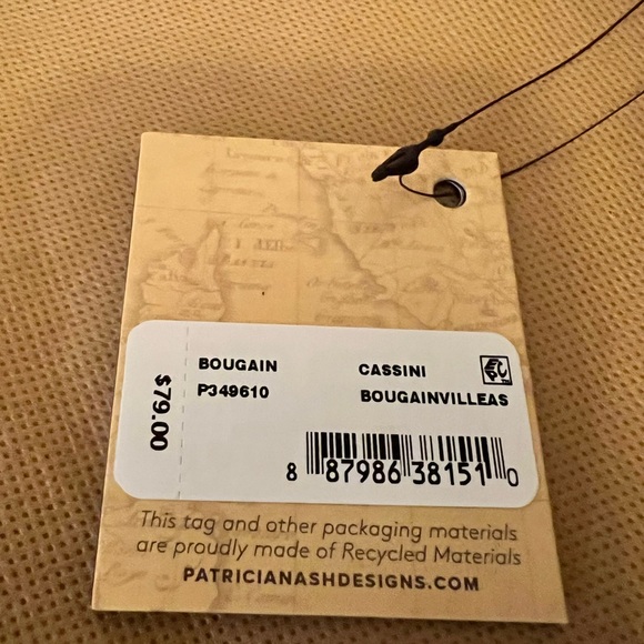 NWT Patricia Nash Cassini-Bougainvilleas - Picture 5 of 9